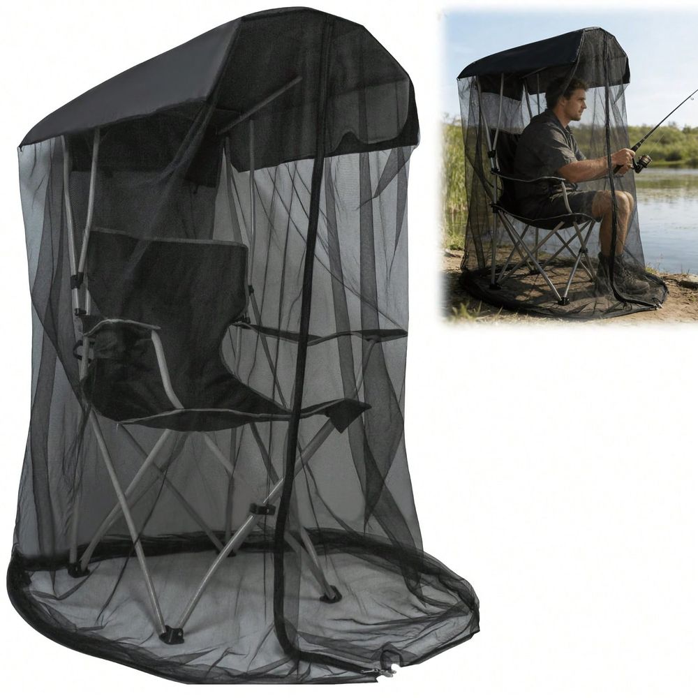 Outdoor Camping Mosquito Net - Lamp Outdoor Camping Fishing Mosquito Net