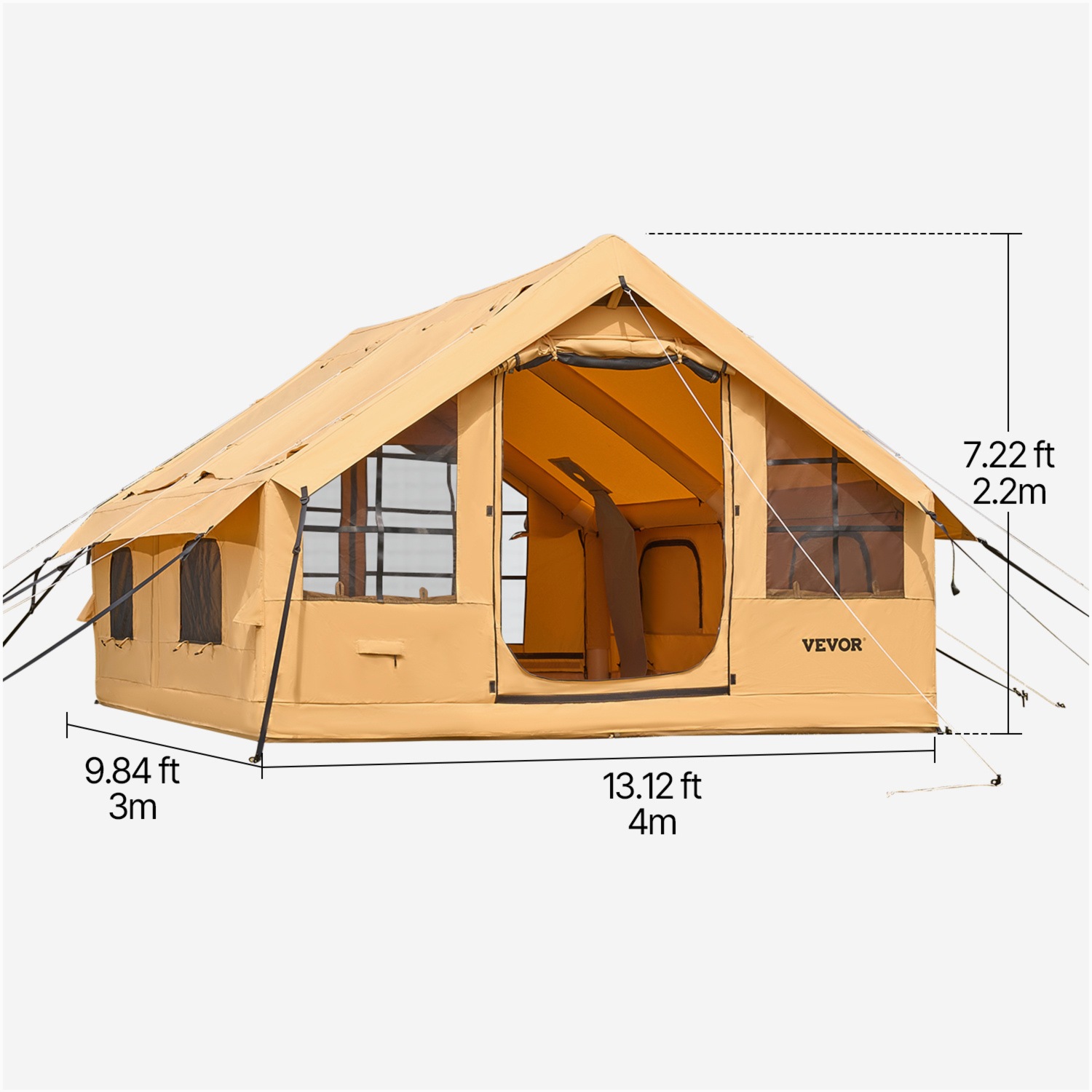 Outdoor Camping Inflatable Tent - Inflatable Camping Tent – 4×3.1m or