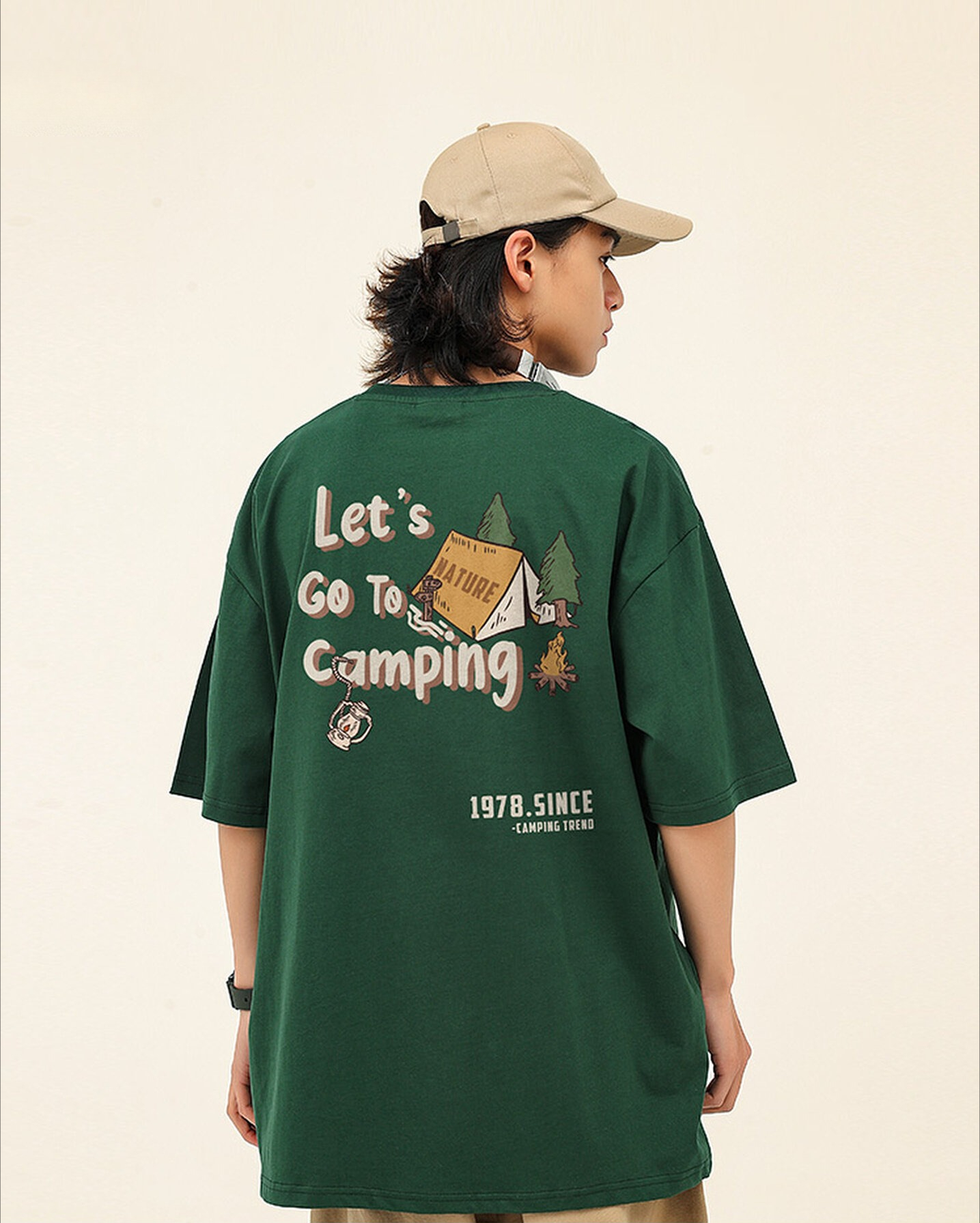 Outdoor Camping Korea - Korea Dark Green Outdoor Wind Loose