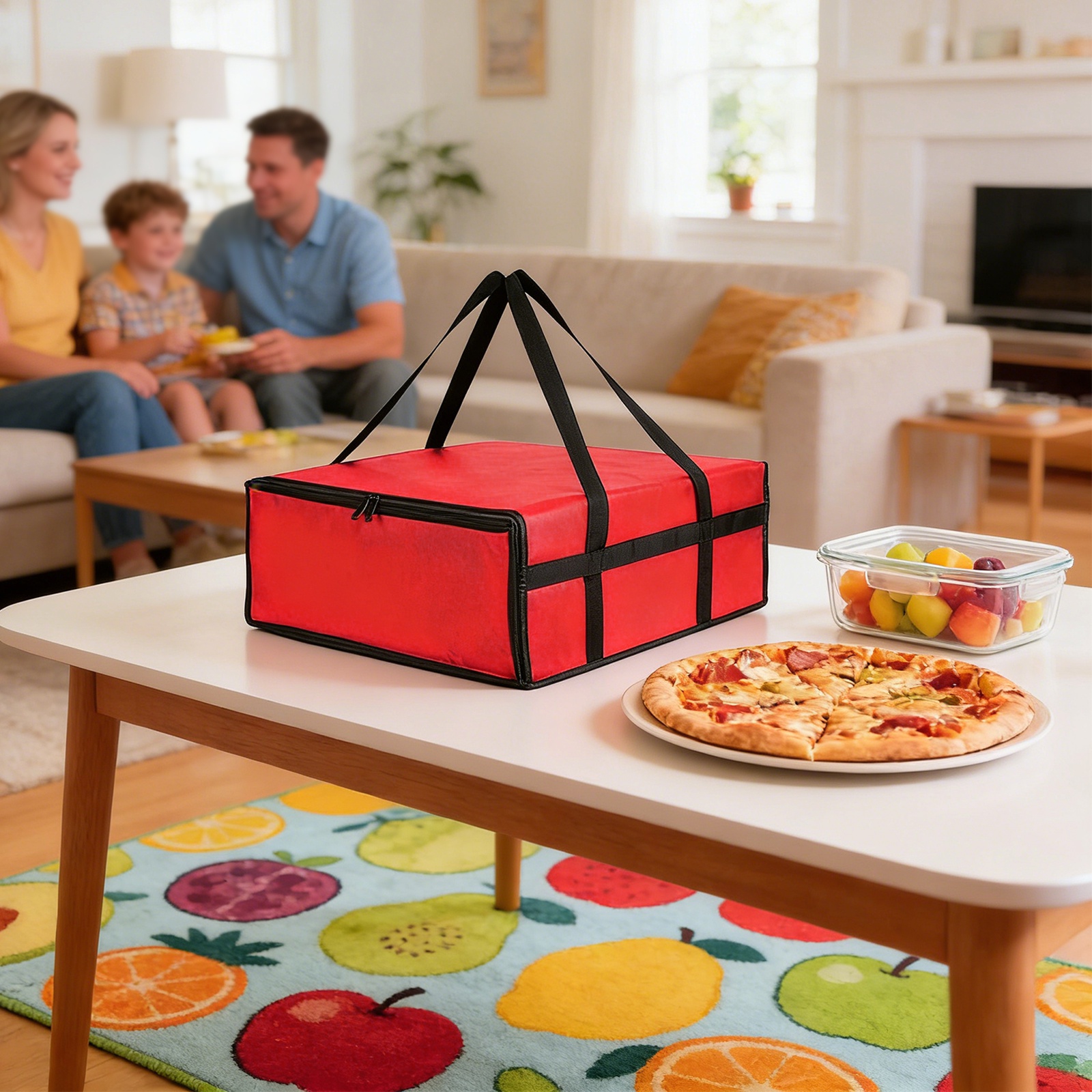 Outdoor Camping Bag - Rectangular Pizza Bag Large Capacity Practical