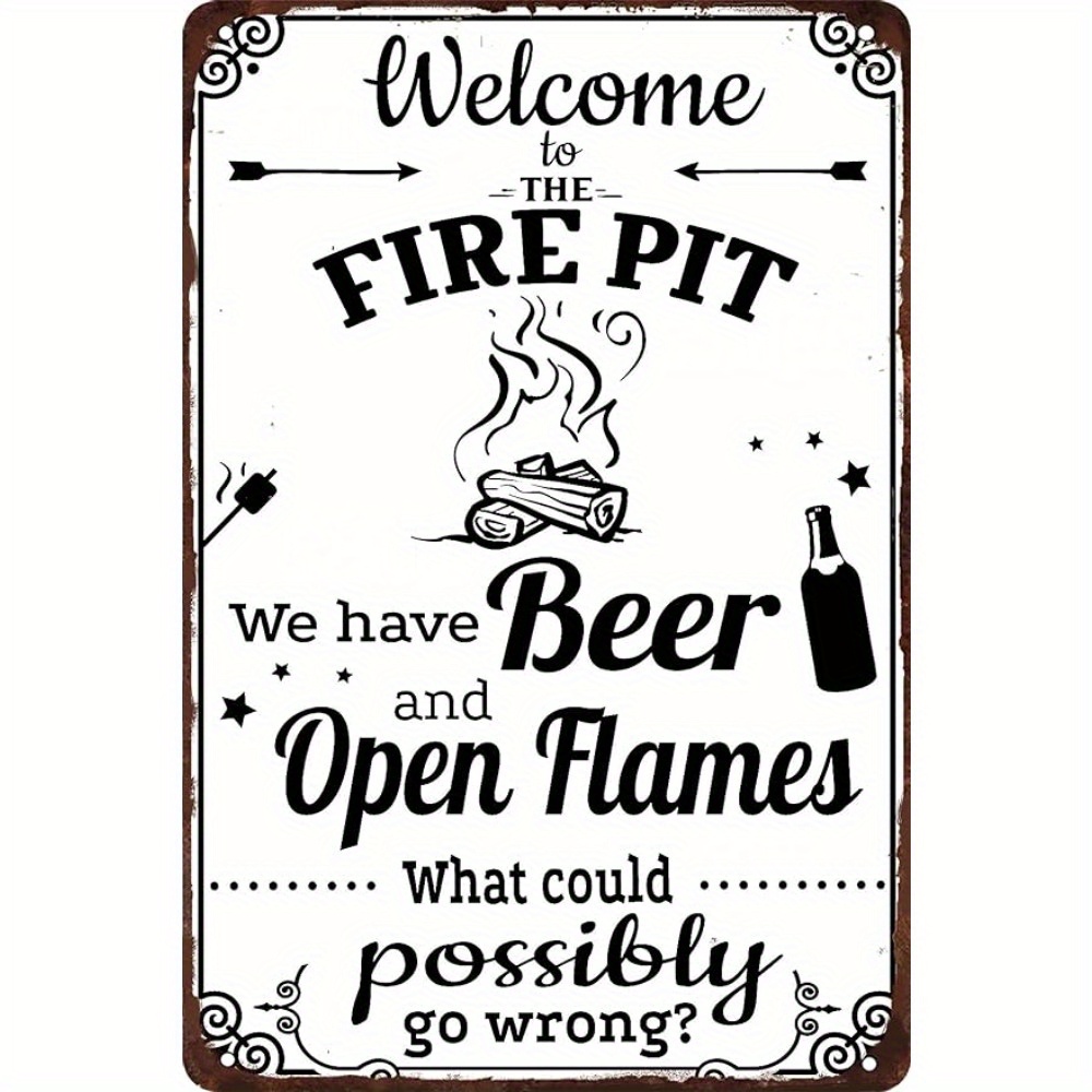 Outdoor Camping Fire - Flat, 