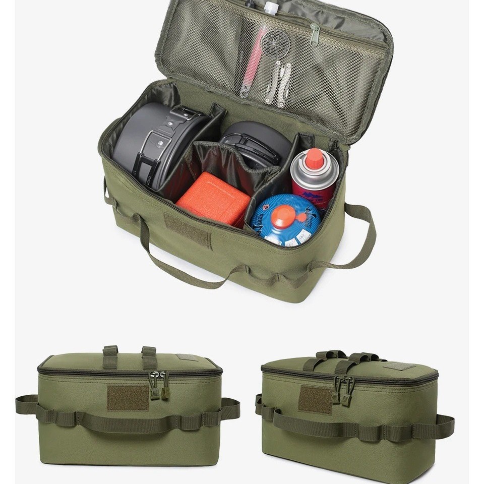 Camping Gas Tank Storage Bag O - مراجعة Outdoor Camping Cooking Equipment وسعره