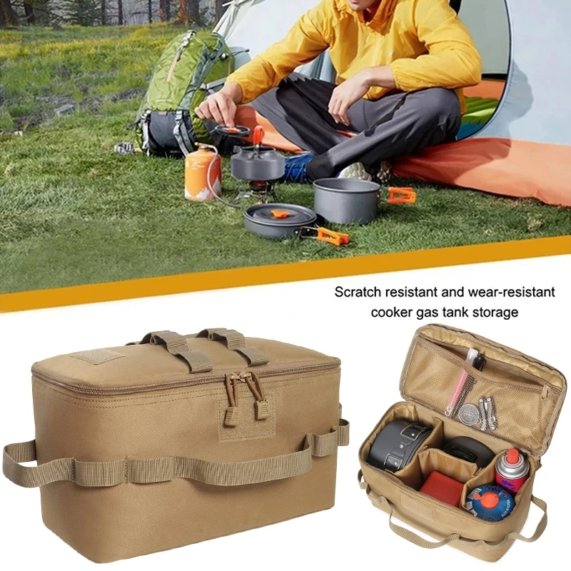 Camping Gas Tank Storage Bag O - مراجعة Outdoor Camping Cooking Equipment وسعره