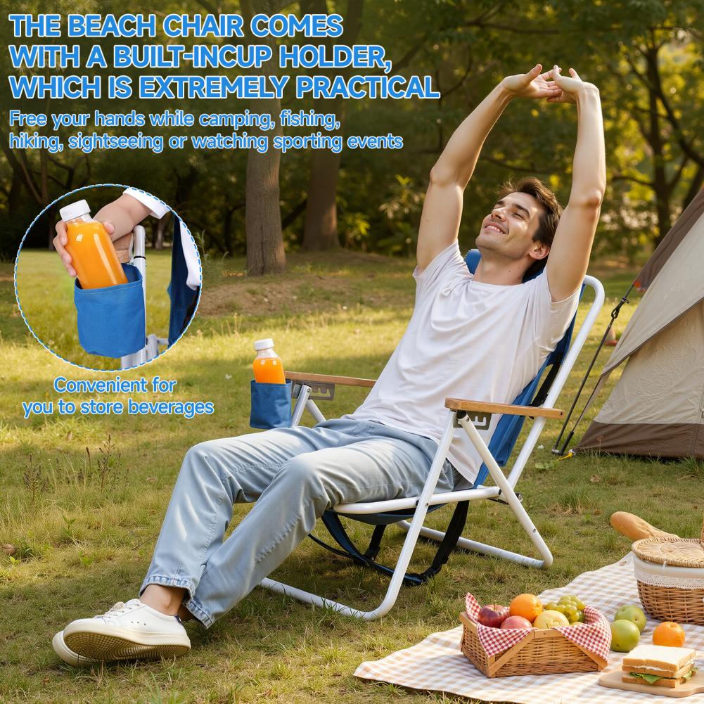 Adjustable Portable Outdoor Re - مراجعة Outdoor Camping Recliner وسعره