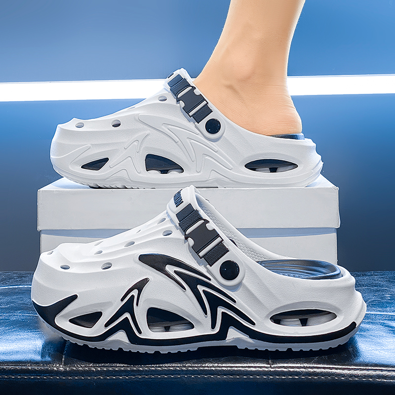 New Summer Style Beach Date, O - مراجعة Outdoor Camping Slippers وسعره