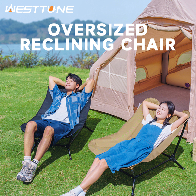 WESTTUNE Folding Lounger Chair - مراجعة Outdoor Camping Recliner وسعره