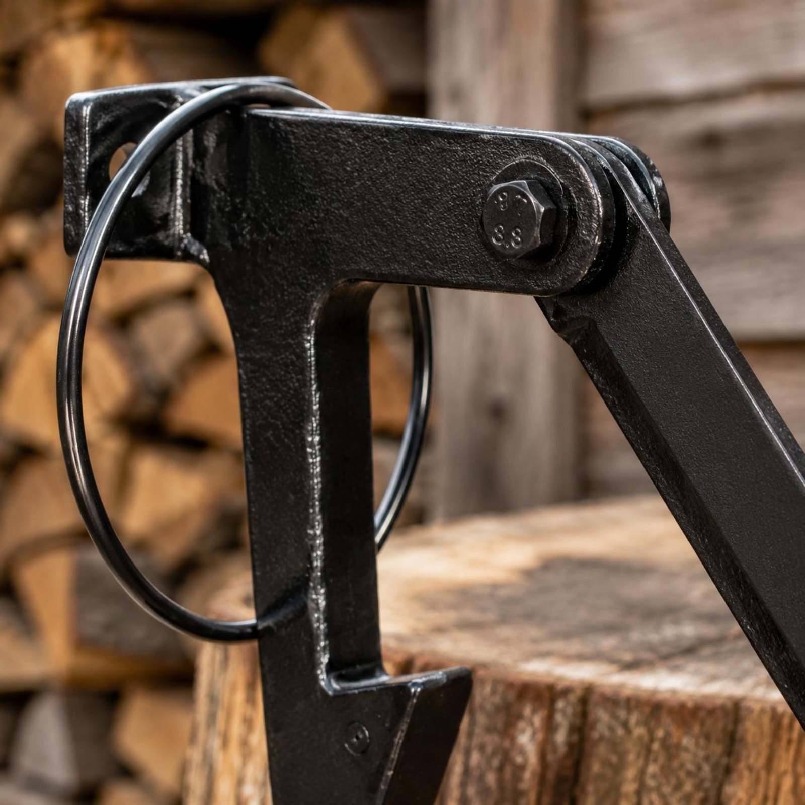 Manual Log Splitter Safe to Us - مراجعة Outdoor Camping وسعره