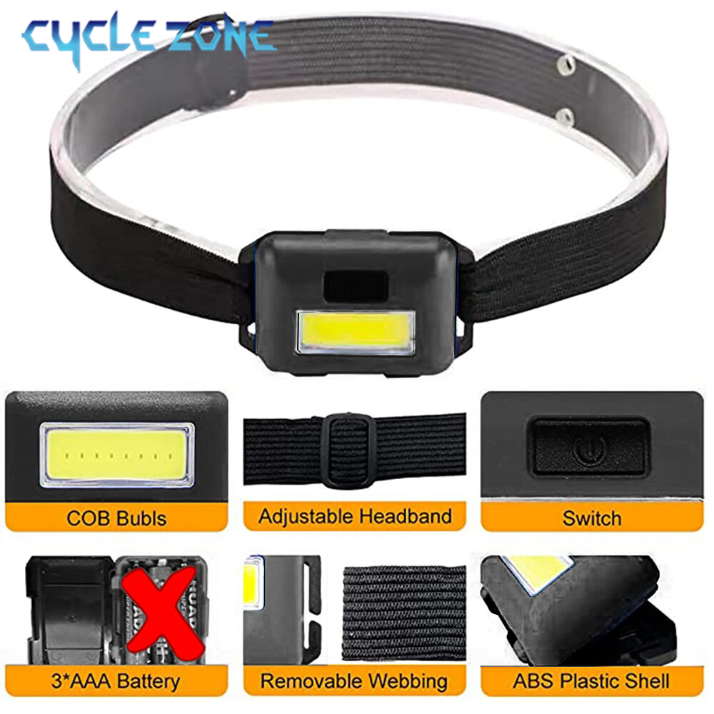 Mini Headlamp Portable COB Hea - مراجعة Outdoor Camping Zone وسعره