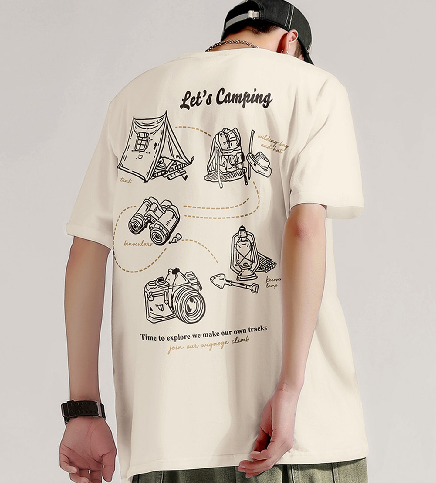 New Korea Men Short Sleeve Mou - مراجعة Outdoor Camping Korea وسعره