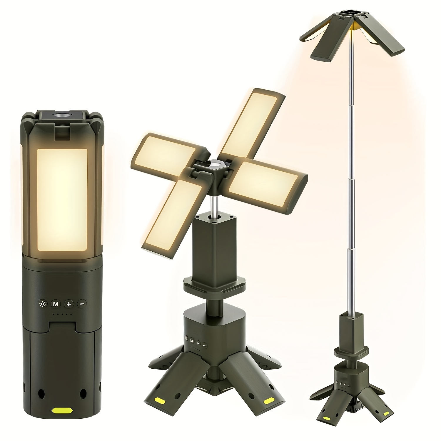 Camping Lantern, 14000mAh Rech - مراجعة Camping Solar Lantern وسعره