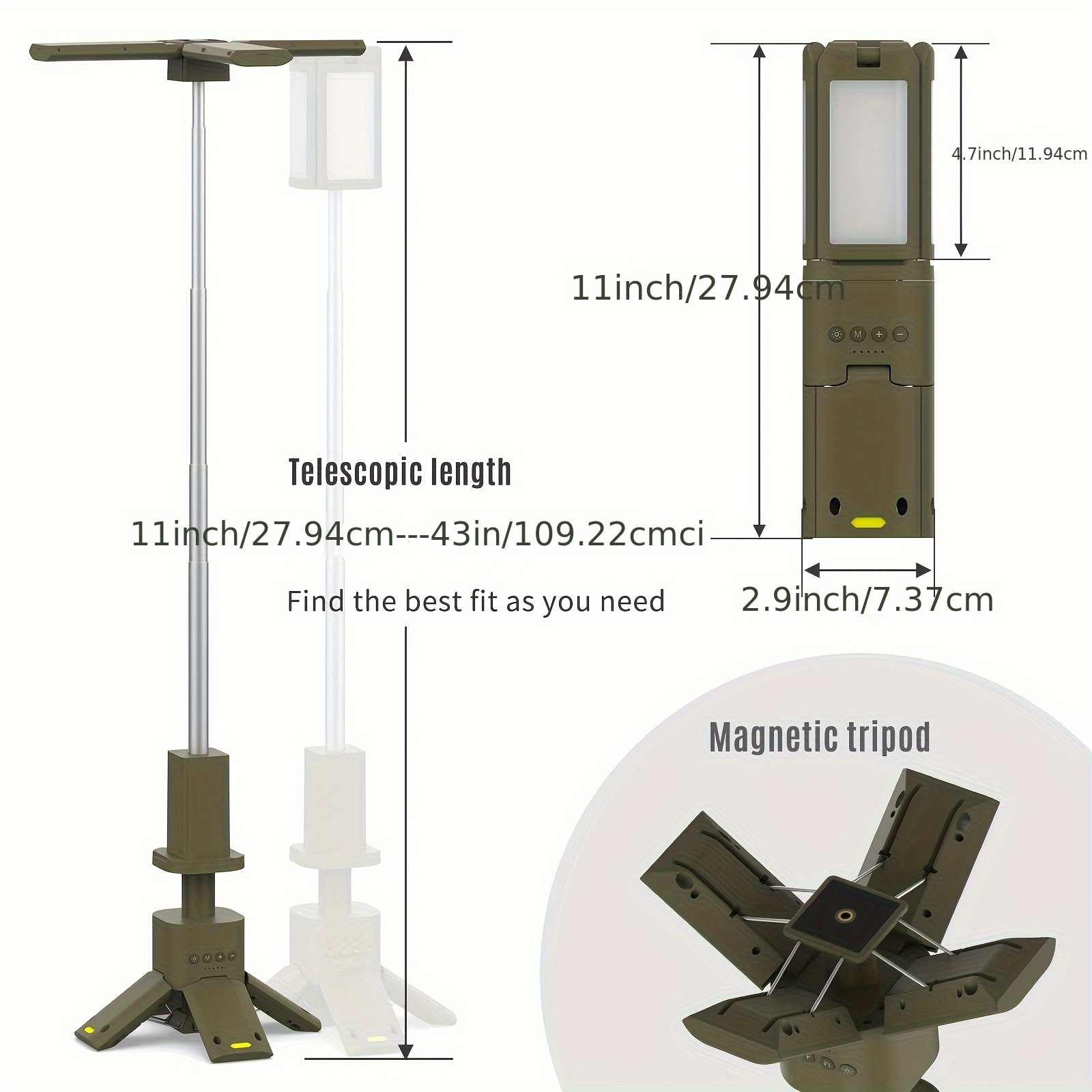 Camping Lantern, 14000mAh Rech - مراجعة Camping Solar Lantern وسعره