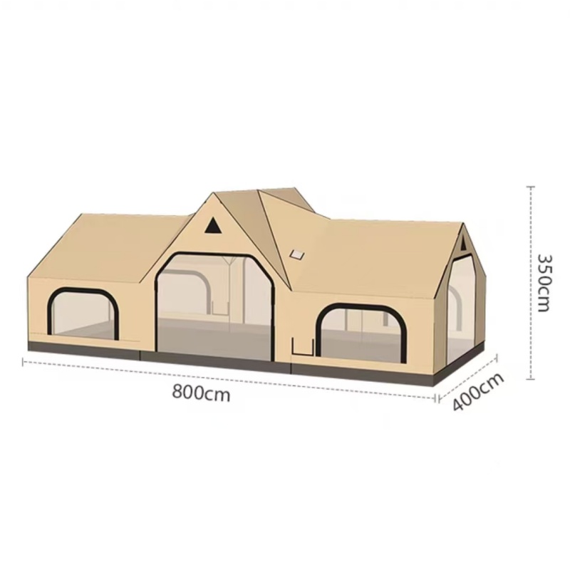 32.0 Square Meter Quick to Set - مراجعة Outdoor Camping Inflatable Tent وسعره