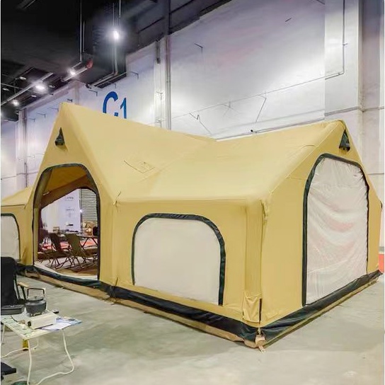 32.0 Square Meter Quick to Set - مراجعة Outdoor Camping Inflatable Tent وسعره