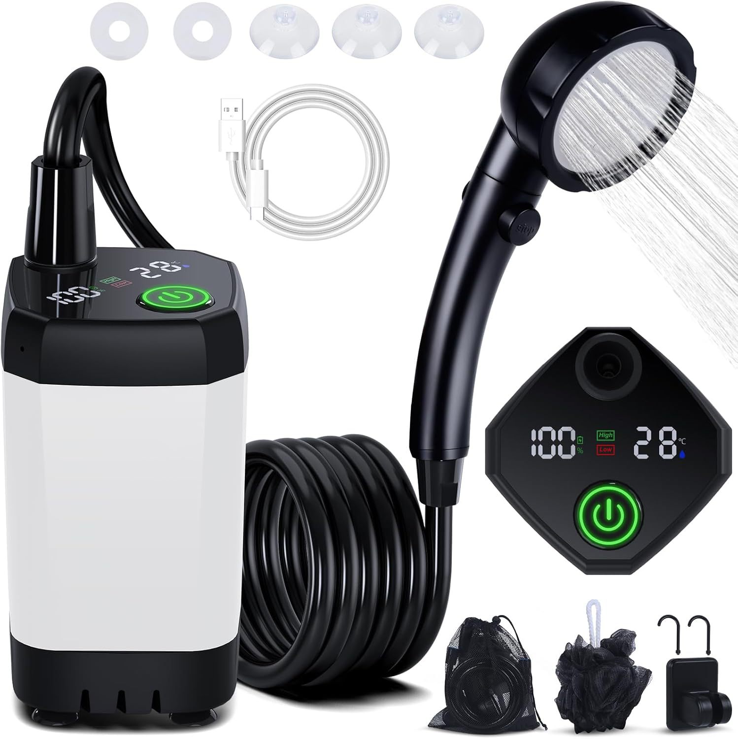 Portable Self-Priming Electric - مراجعة Outdoor Camping Carpet وسعره