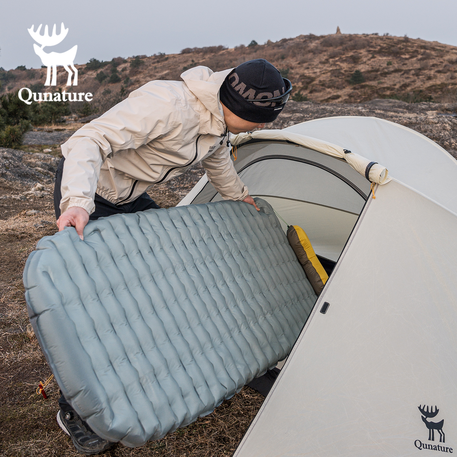 Qunature 3Pcs/set Outdoor Camp - مراجعة Outdoor Camping Carpet وسعره