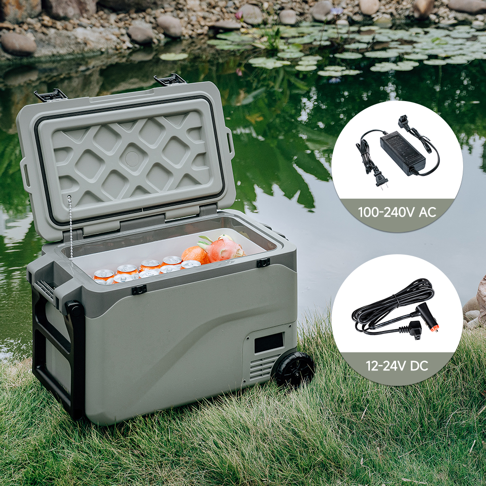 GS50-W Dual-zone Car Fridge 12 - مراجعة Outdoor Camping Zone وسعره