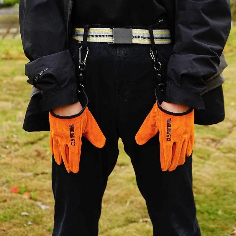 Heat Resistant BBQ Gloves Cowh - مراجعة Outdoor Camping Fire وسعره
