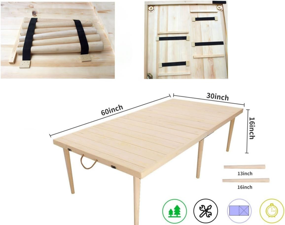 Boho Style Portable Pine Picni - مراجعة Outdoor Camping Decor Ideas وسعره