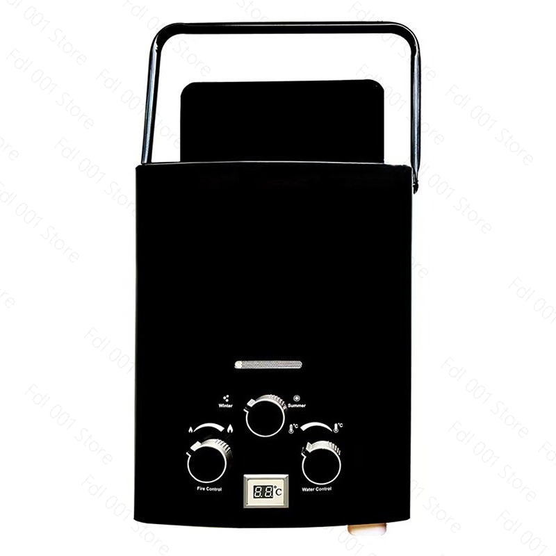 6L Portable Tankless Gas Water - مراجعة Outdoor Camping Hot Water Heater وسعره