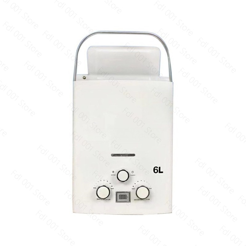 6L Portable Tankless Gas Water - مراجعة Outdoor Camping Hot Water Heater وسعره
