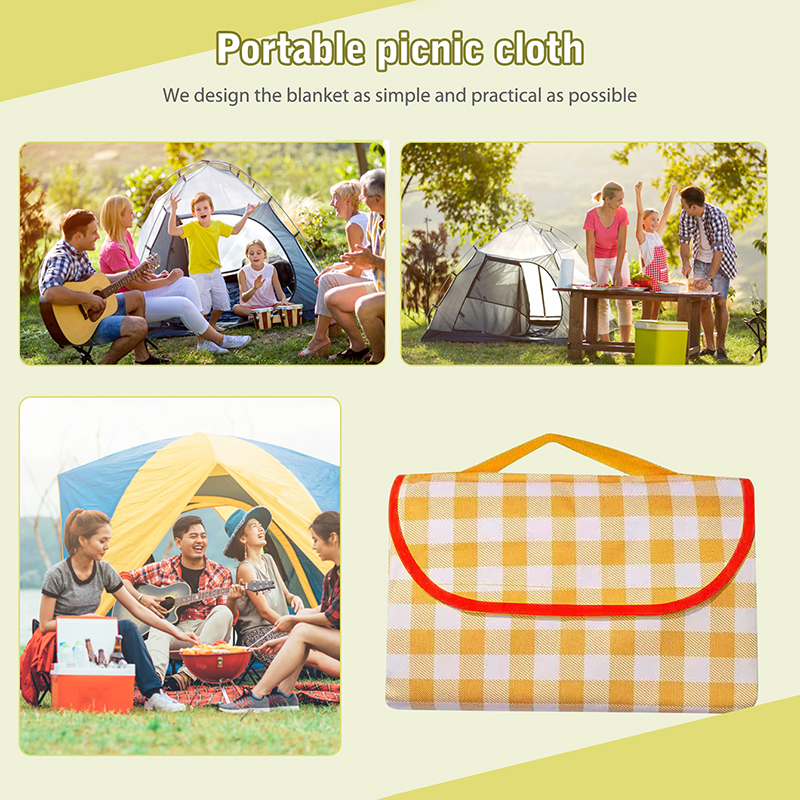 1PC Foldable Picnic Mat Portab - مراجعة Outdoor Camping Carpet وسعره