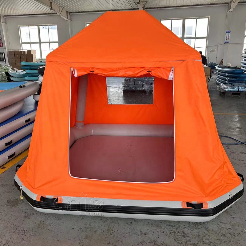 Inflatable water tent Outdoor  - مراجعة Outdoor Camping Inflatable Tent وسعره