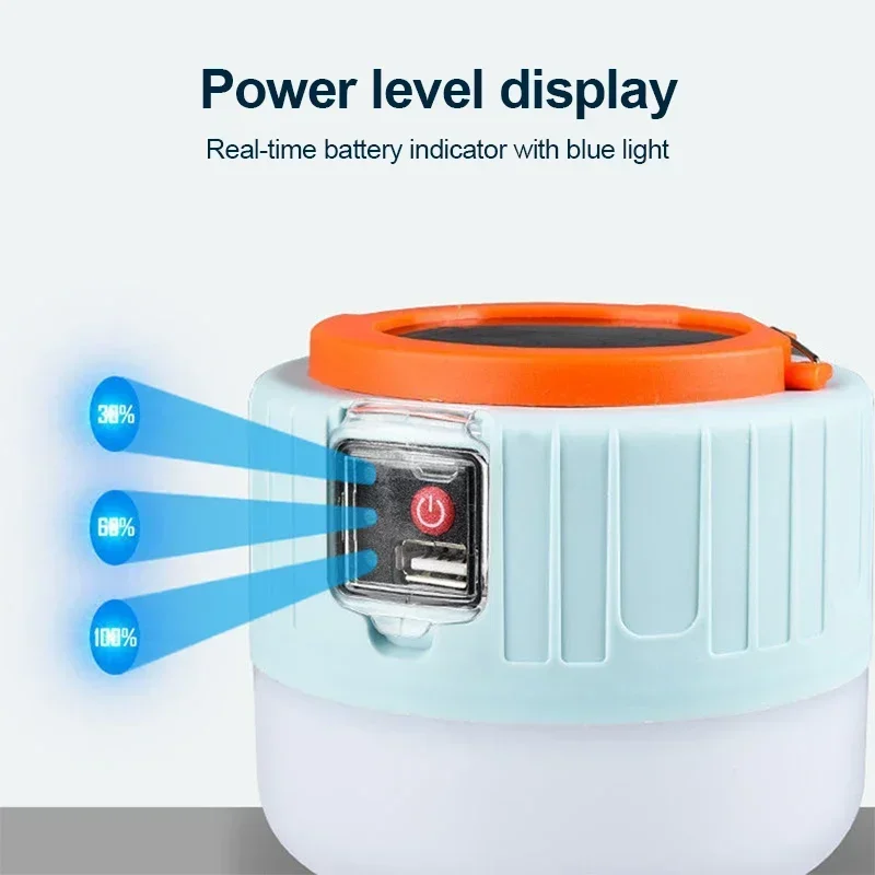LED Solar Camping Light Power  - مراجعة Camping Solar Lantern وسعره