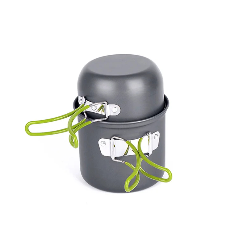 Ultralight Camping Pot Set Out - مراجعة Outdoor Camping Cooking Equipment وسعره