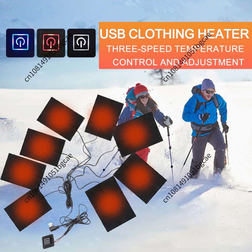 USB Heating Pads Electric Clot - مراجعة Outdoor Camping Jacket وسعره