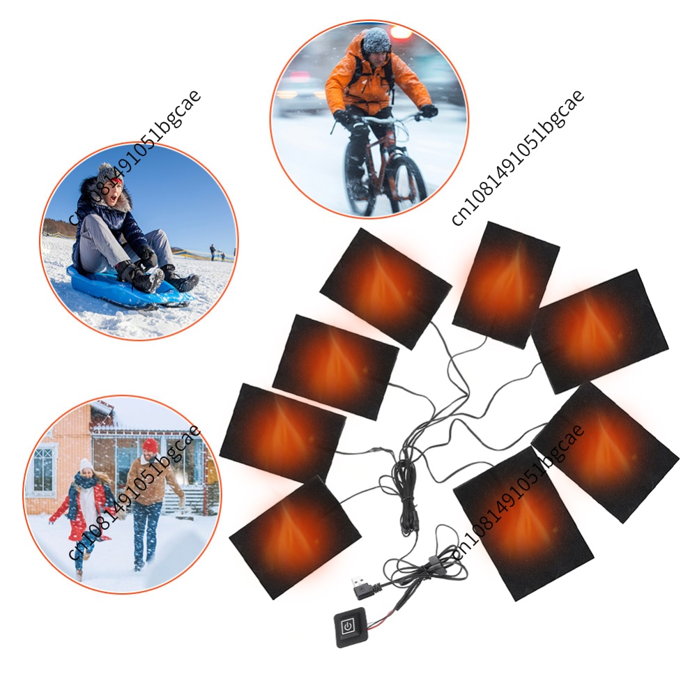 USB Heating Pads Electric Clot - مراجعة Outdoor Camping Jacket وسعره