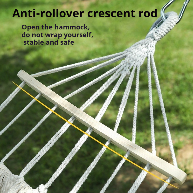 Hammock outdoor swing, anti -  - مراجعة Camping Outdoor Or Indoor وسعره