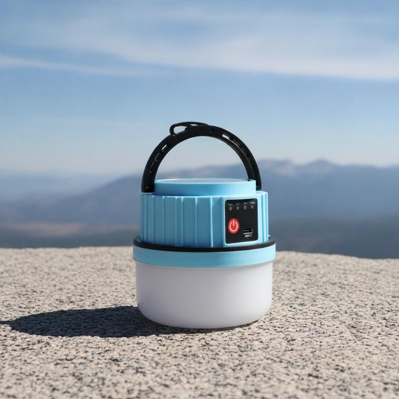 IP44 Waterproof Outdoor LED So - مراجعة Camping Solar Lantern وسعره