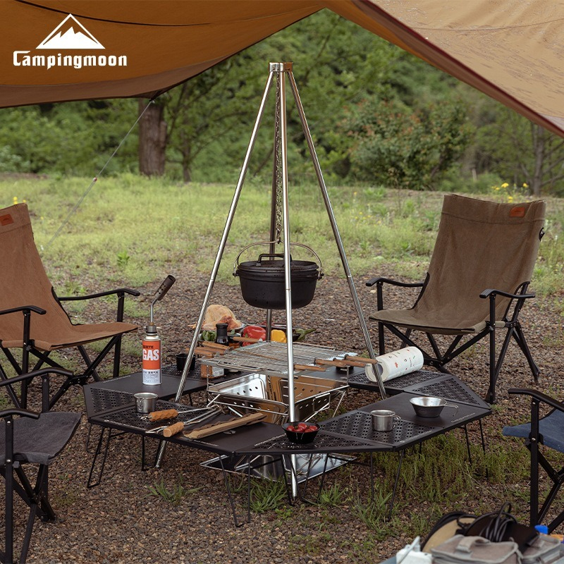 CAMPINGMOON Outdoor MT-130 cam - مراجعة Outdoor Camping Cooking Equipment وسعره