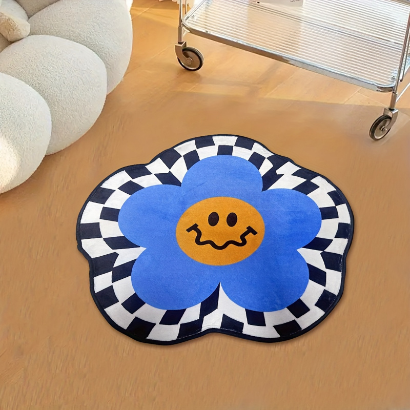 VIKAMA Blue Smiley Face Flower - مراجعة Camping Outdoor Or Indoor وسعره