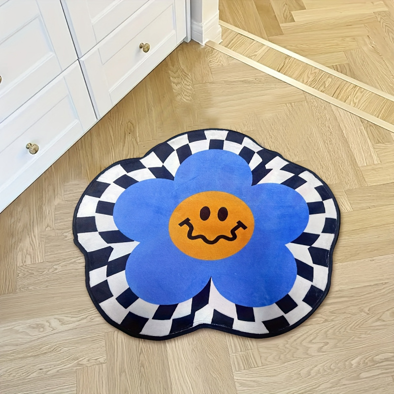 VIKAMA Blue Smiley Face Flower - مراجعة Camping Outdoor Or Indoor وسعره