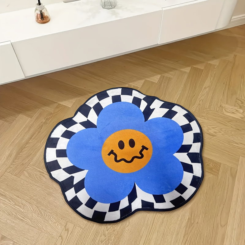 VIKAMA Blue Smiley Face Flower - مراجعة Camping Outdoor Or Indoor وسعره