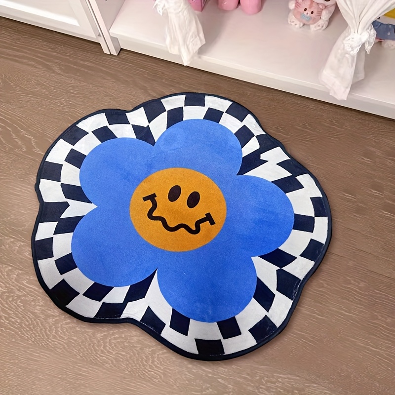 VIKAMA Blue Smiley Face Flower - مراجعة Camping Outdoor Or Indoor وسعره