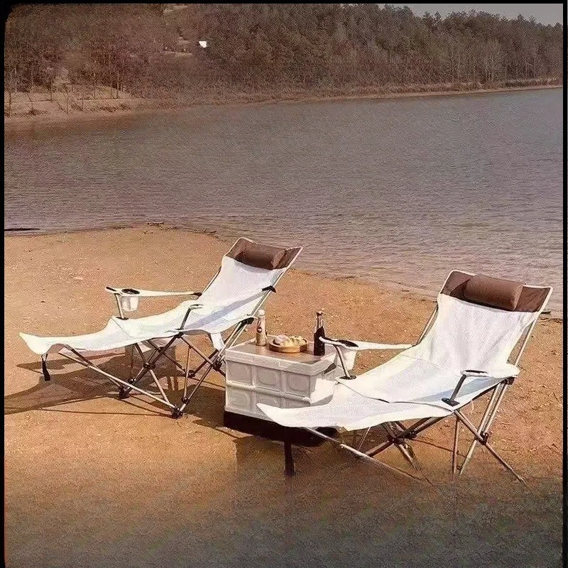 Portable 5 Position Adjustable - مراجعة Outdoor Camping Recliner وسعره