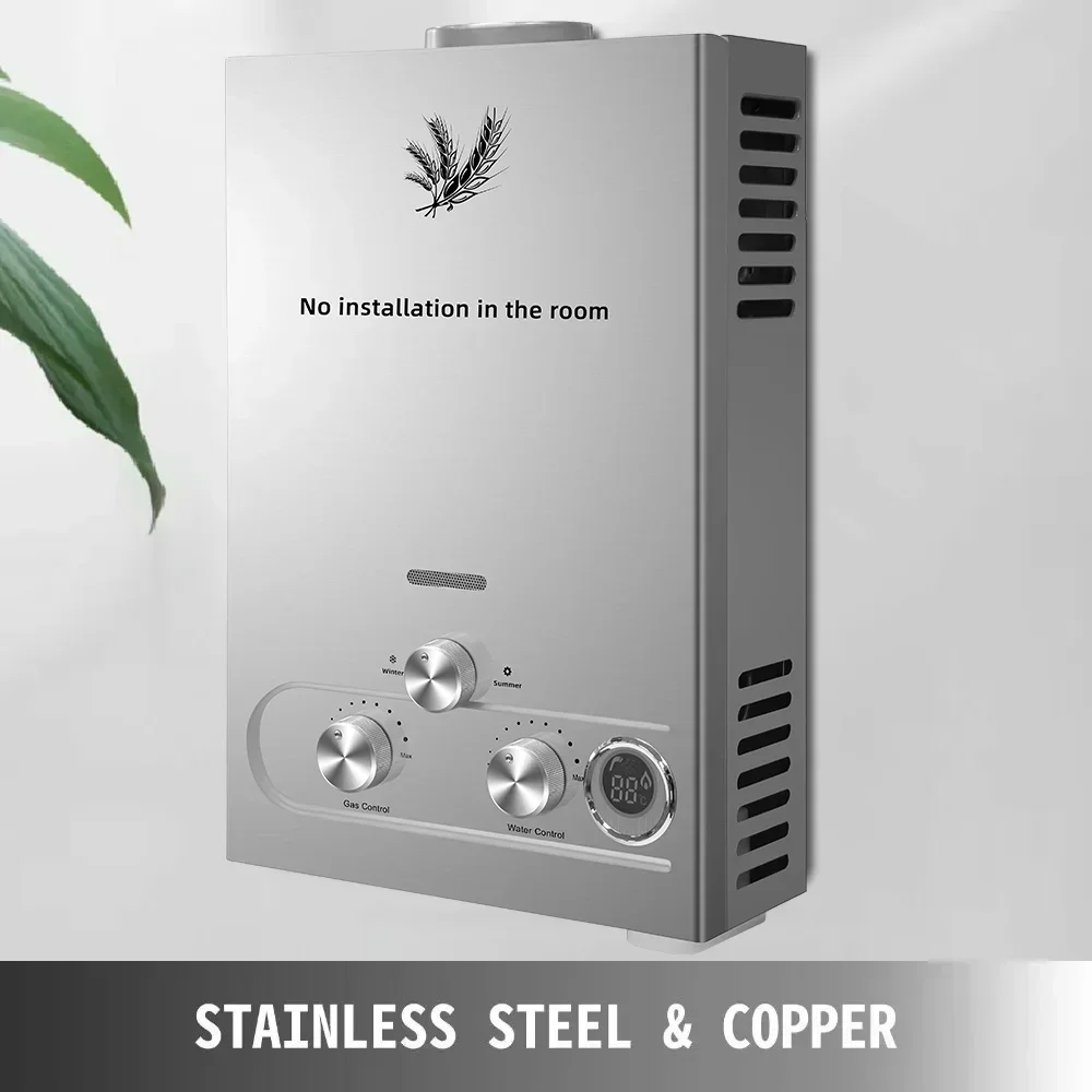SIHAO 12L 16L 18L GPM LPG Gas  - مراجعة Outdoor Camping Hot Water Heater وسعره