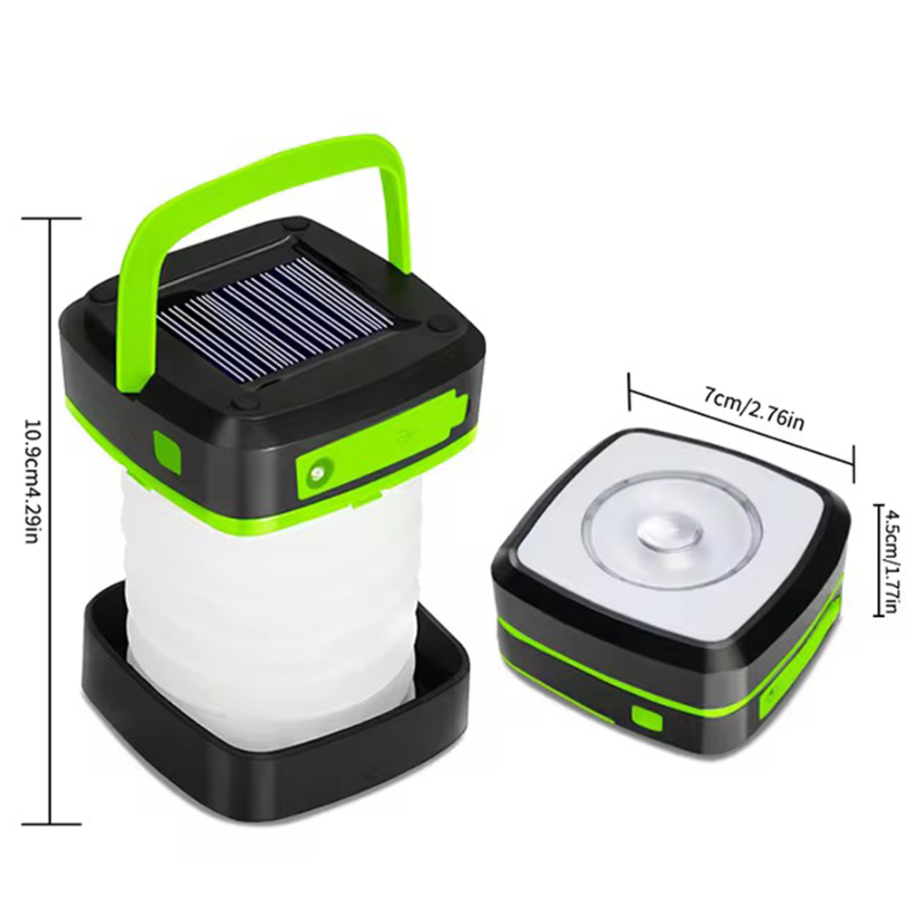Black Rechargeable Solar Campi - مراجعة Camping Solar Lantern وسعره