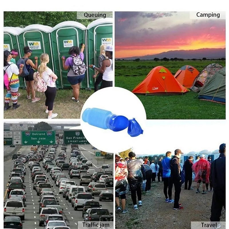 Portable Urine Toilet Aid Car  - مراجعة Outdoor Camping Urinal وسعره