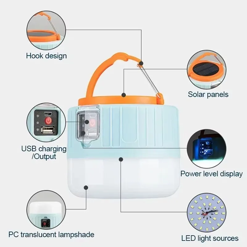 Solar Camping Lantern Recharge - مراجعة Camping Solar Lantern وسعره