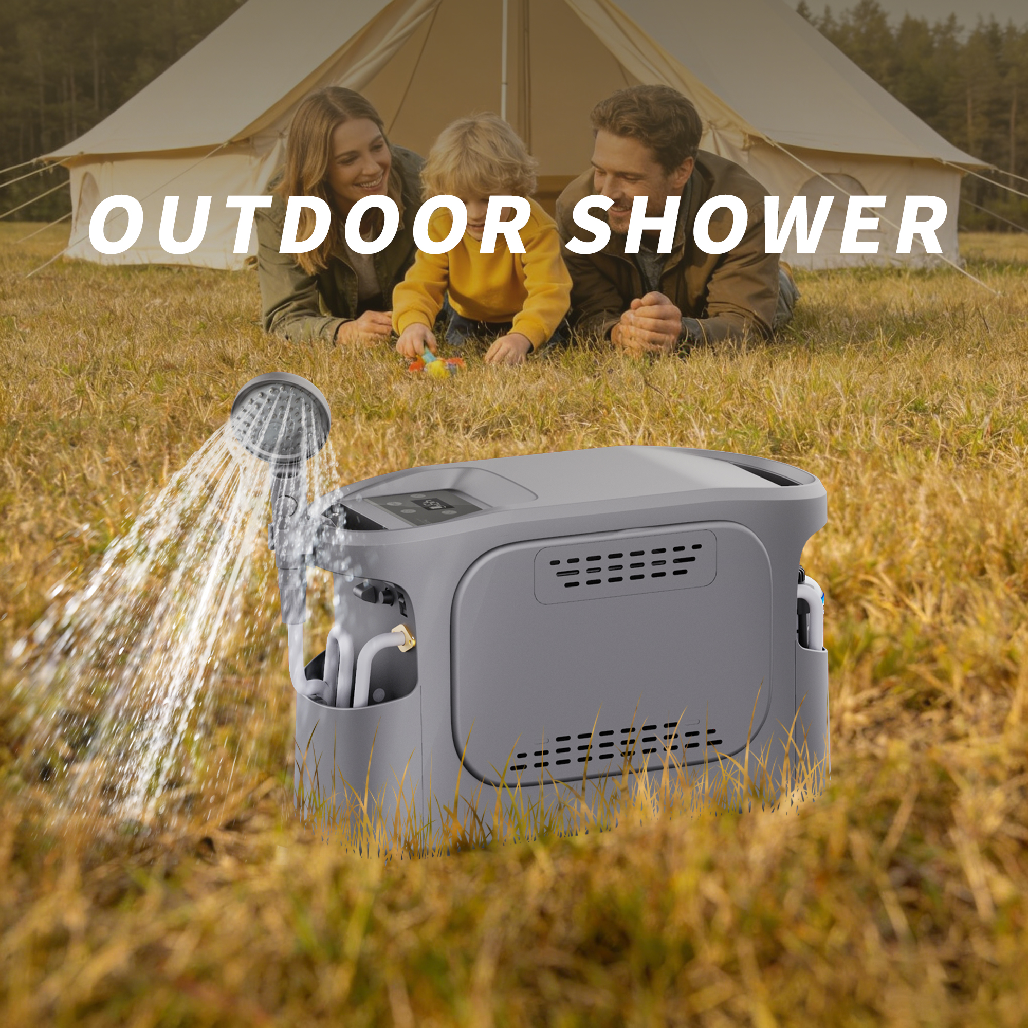 ATV Portable 6L Battery Powere - مراجعة Outdoor Camping Hot Water Heater وسعره