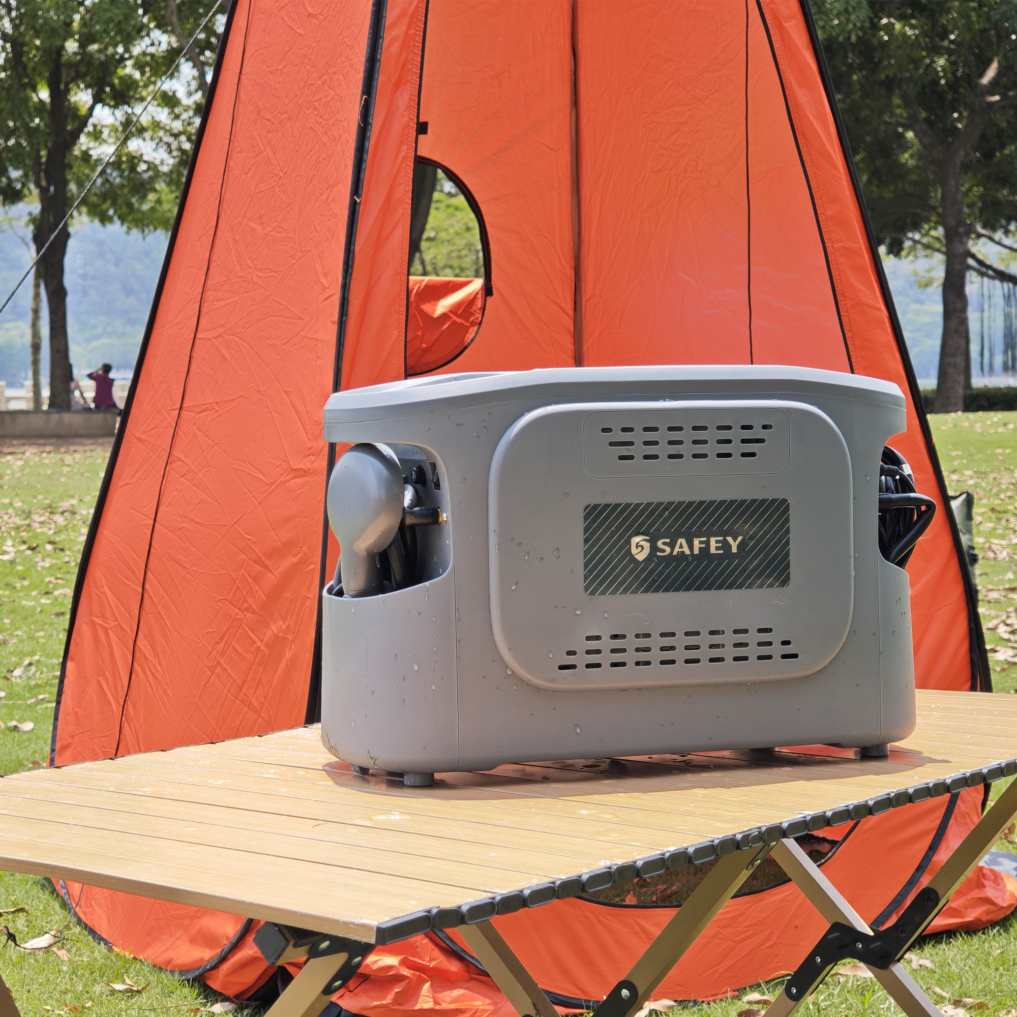 ATV Portable 6L Battery Powere - مراجعة Outdoor Camping Hot Water Heater وسعره