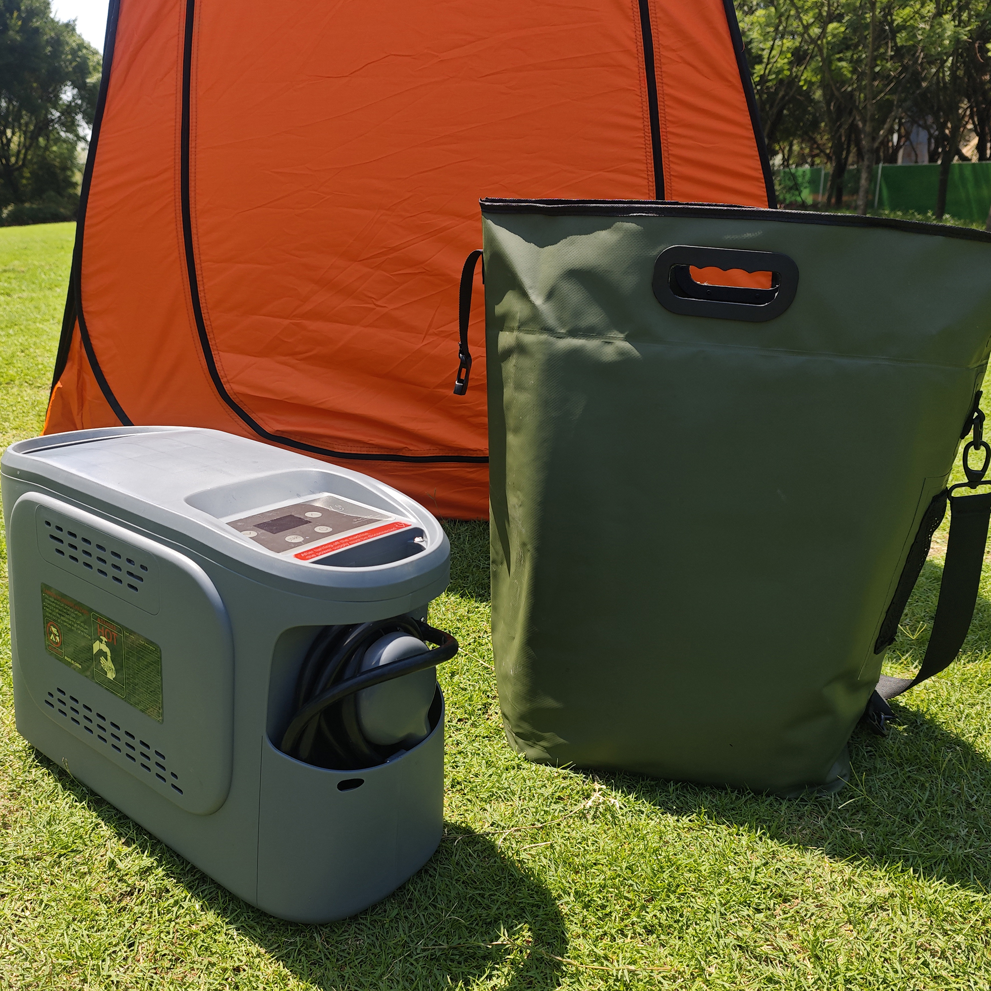ATV Portable 6L Battery Powere - مراجعة Outdoor Camping Hot Water Heater وسعره