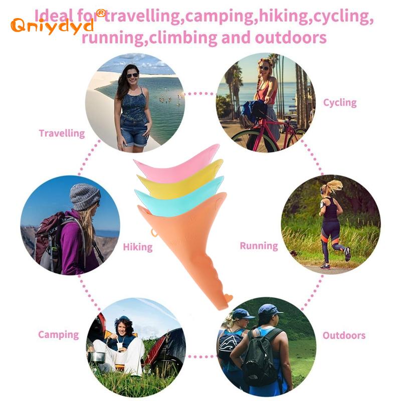 Silicone Women Urinal Outdoor  - مراجعة Outdoor Camping Urinal وسعره