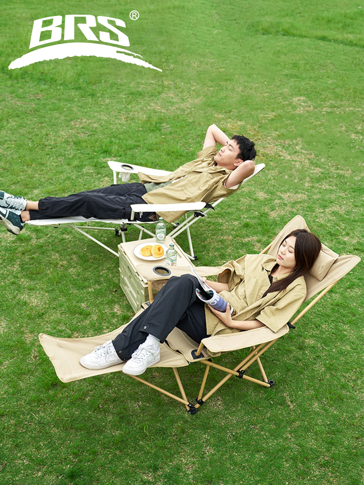 BRS 2-in-1 Reclining Camping C - مراجعة Outdoor Camping Recliner وسعره