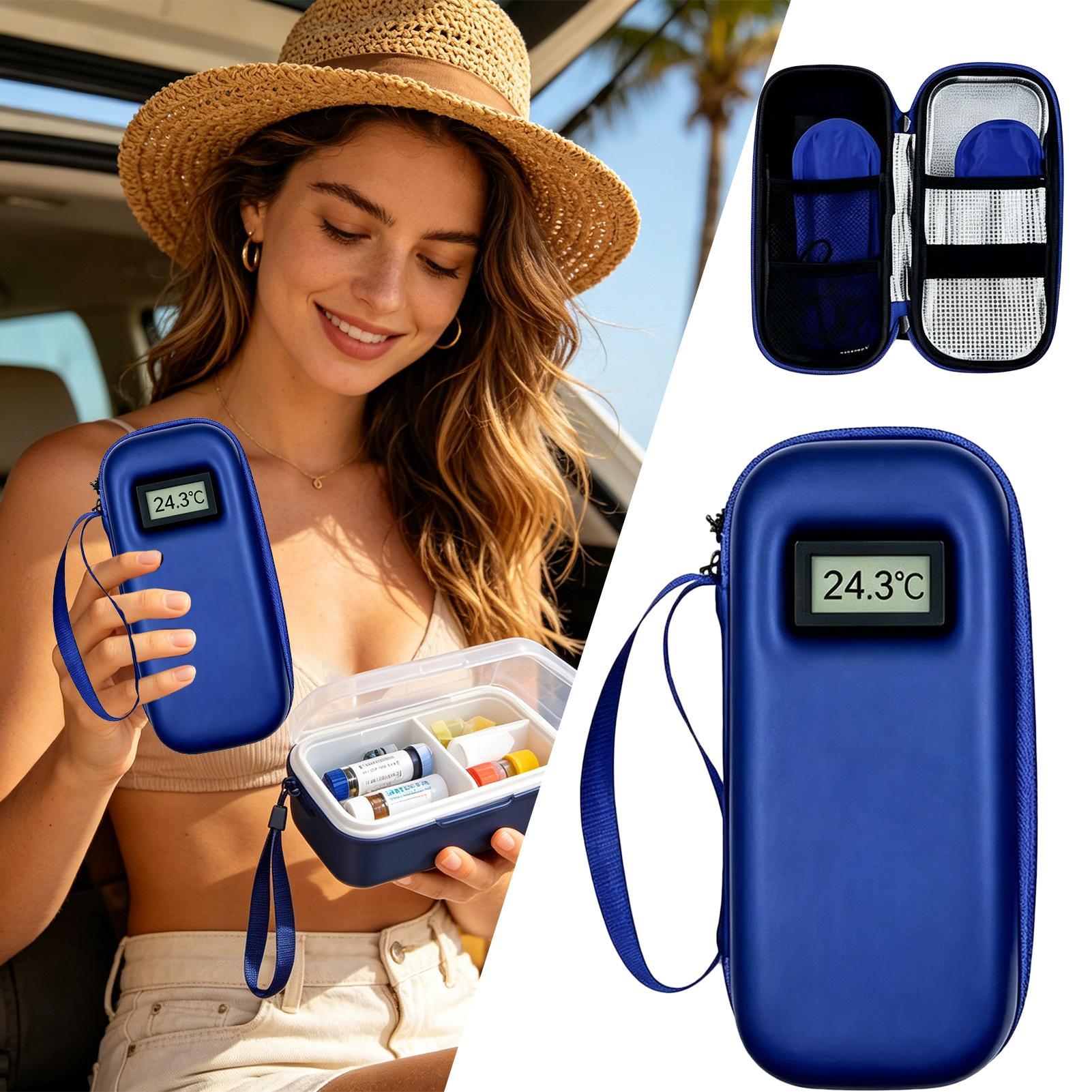 Cooler Travel Case With Temp D - مراجعة Outdoor Camping وسعره