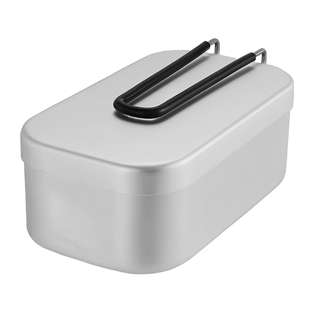 800ML Aluminum Lunch Boxes Out - مراجعة Outdoor Camping Cooking Equipment وسعره