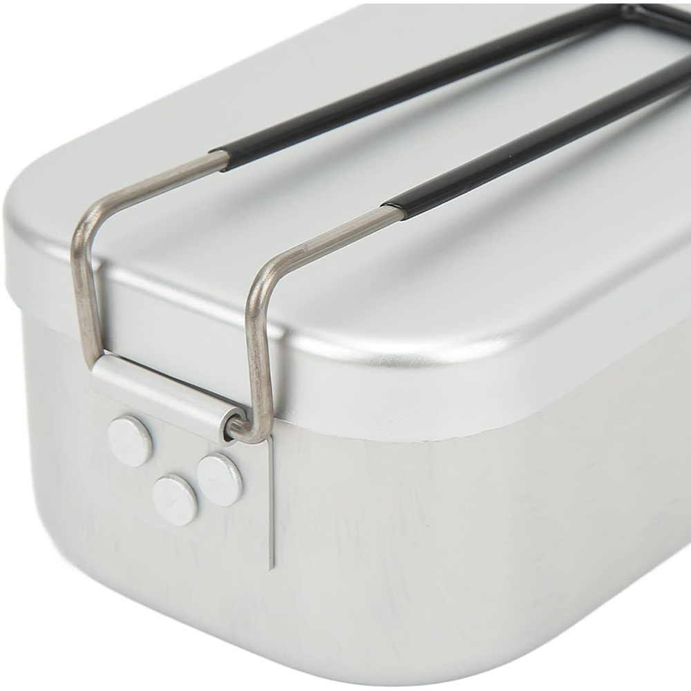 800ML Aluminum Lunch Boxes Out - مراجعة Outdoor Camping Cooking Equipment وسعره